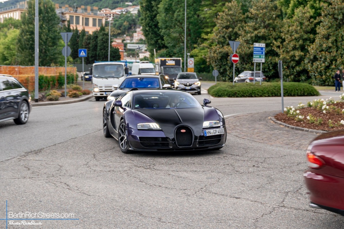 Bugatti Veyron 16.4 Grand Sport Vitesse spotted in Cernobbio — BerlinRichStreets